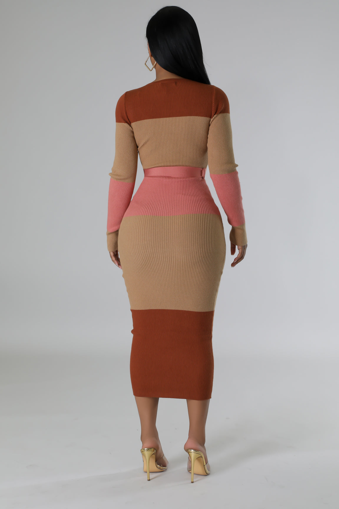 Emma Tie-Waist Sweater Dress