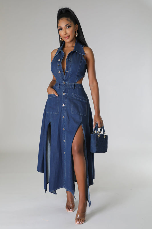 Jennifer Denim Dress