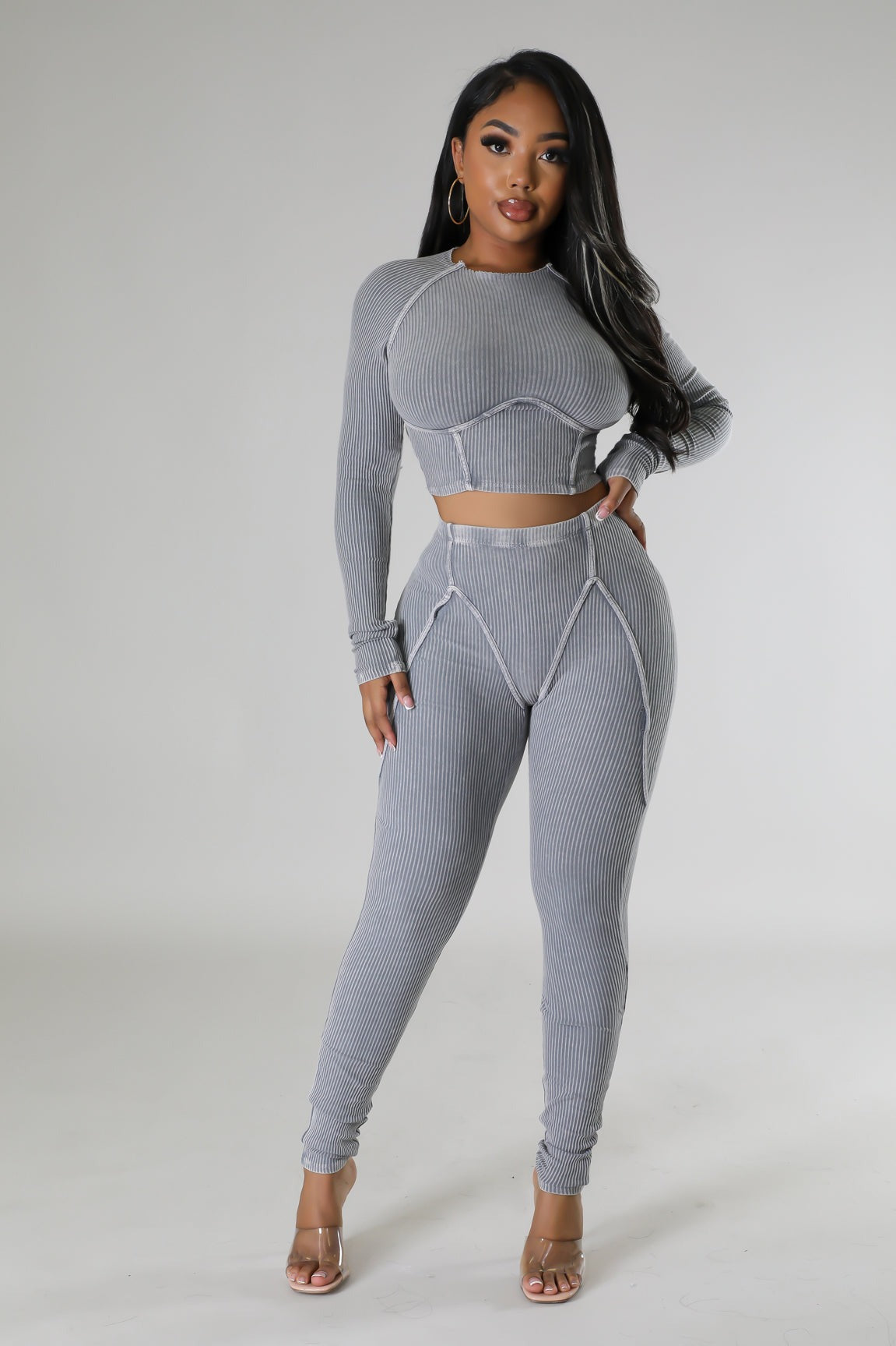 Lily Textured Legging Set